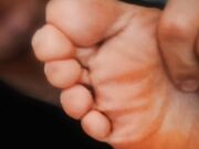 Massage mature aunt stinky feet