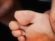 Massage mature aunt stinky feet