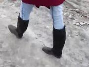 Angie - extremely dirty boots