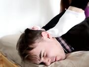 Czech Mistresses socks and feet smother