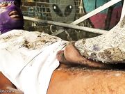 Muddy wellies ball trample