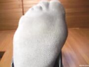 Mistress Amanda - Sweaty footprint on glass 2