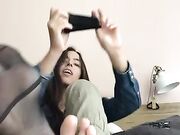 Janesocks in nylon feet soles