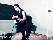 Alexxa Von Hell - Leather boots and foot Domme