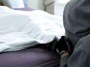 Nurse get intense feet tickle stimulation treatment