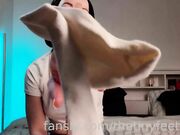 The Tiny Feet Treat - Socks Footjob