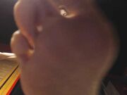 Goddess crush you with her flats