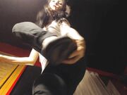 Goddess crush you with her flats