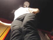 Goddess crush you with her flats