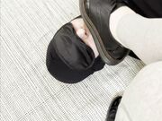 AlexisFeetOF - Black Leather shoes