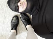 AlexisFeetOF - Black Leather shoes