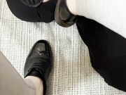 AlexisFeetOF - Black Leather shoes