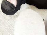 AlexisFeetOF - Black Leather shoes