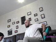 Goddess Valeria - Husband watches as I humiliate his wife