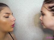 Goddess Valeria - The sloppiest kiss in My history 4K