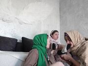 Goddess Valeria - Two Muslim slave girls gives in to temptation for my beauty! 4K