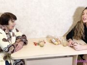 Goddess Valeria - Visiting grandma - FULL