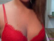 Goddess Valeria - Cleaning slave in My toilet 4K