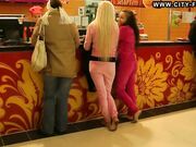 Friends enjoying barefooting together