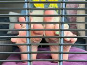 Goddess Chloe Love Clip Store 4K Submissive Man Affirmations  Cage POV Feet Worship Gooning Binaural 