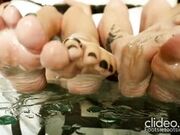 Mistress Azra Deepfeet for Gagging 