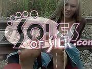 Want Feet Anika Nude Pantyhosed Feet 