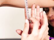 Want Feet Big and Small Hand Compare 