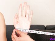 Want Feet Big and Small Hand Compare 