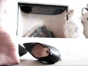 Tomato Juice Kween Lazy Sunday  Barefoot Tease Shoeplay In High Heels