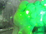 Goddess Gwendolyn Seductive foot soles a play of light and oil  