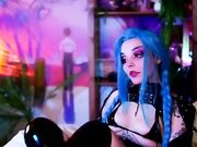 Faith_Chan feet in latex stockings