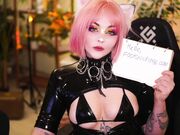 Faith_chan - saying hello to footstockings :)))