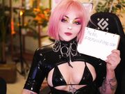 Faith_chan - saying hello to footstockings :)))