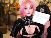 Faith_chan - saying hello to footstockings :)))