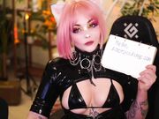 Faith_chan - saying hello to footstockings :)))