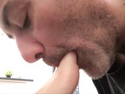 Glamour bratty models have fun MARIANNA  Worship your Goddess slave 2  Foot worship toe sucking