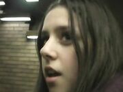 Want Feet Nancy in Black Stockings