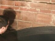 Want Feet Nancy in Black Stockings