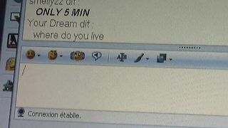 Want Feet Nancy in Black Stockings