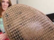 Under Girls Feet - Well Worn Trainers Humiliation Pt1