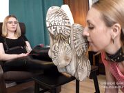 Under Girls Feet - Your Face Will Stink Like My Socks 4K