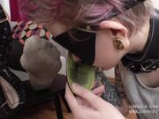 Under Girls Feet - Licking Leila's Sweaty Feet Is An Honor 4K