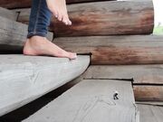 Under Girls Feet - Valerie