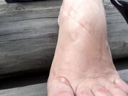 Under Girls Feet - Valerie