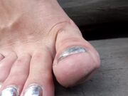 Under Girls Feet - Valerie