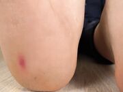 Under Girls Feet - 12 Size Feet Giantess SFX