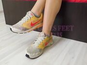 Under Girls Feet - Beautiful Russian Girl Smelly Stinky Gym Feet Worship