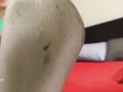 Under Girls Feet - Extremely Stinky Socks For SlaveGirl