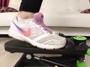 Under Girls Feet - Fitness Instructor Extremely Stinky Feet