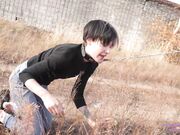 Licking Girls Feet - NICOLE - Walking and training a devoted pet!